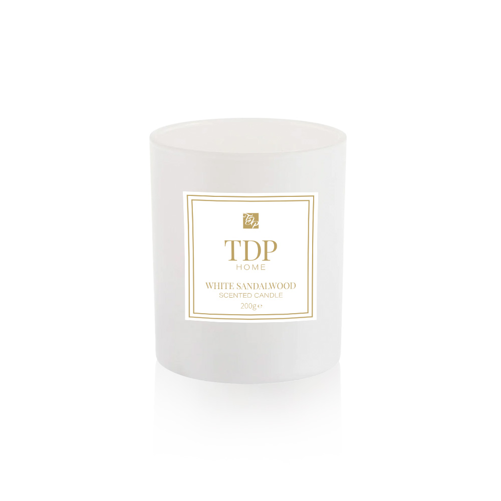 White Sandalwood Candle (200g) TDP Home